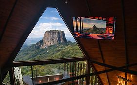 Chale Boutique Spa- Sauna Seca, Jacuzzi , Rede Suspensa